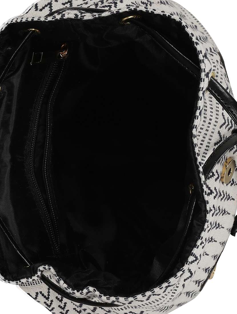 black leatherette (pu) regular backpack - 16077547 - Standard Image - 2