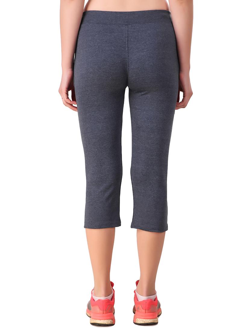 drawstring waist sports capri - 16078686 - Standard Image - 2