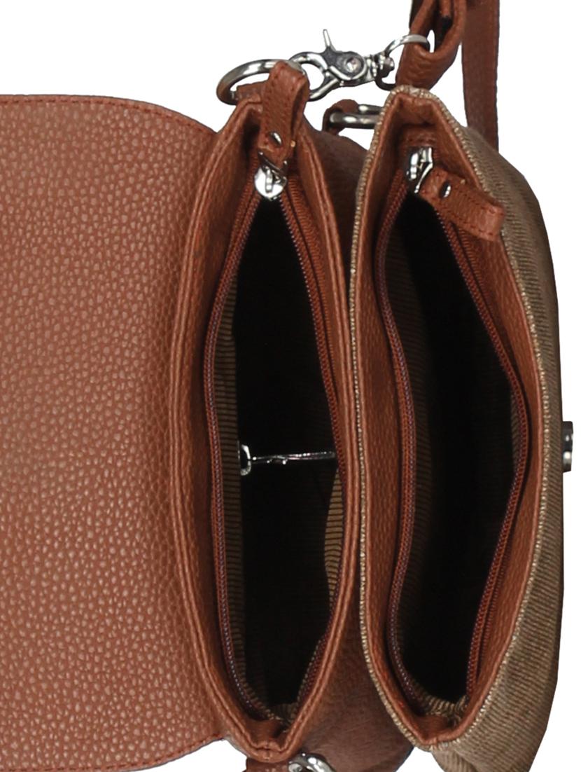tan leatherette (pu) fashion backpack - 16087438 - Standard Image - 2