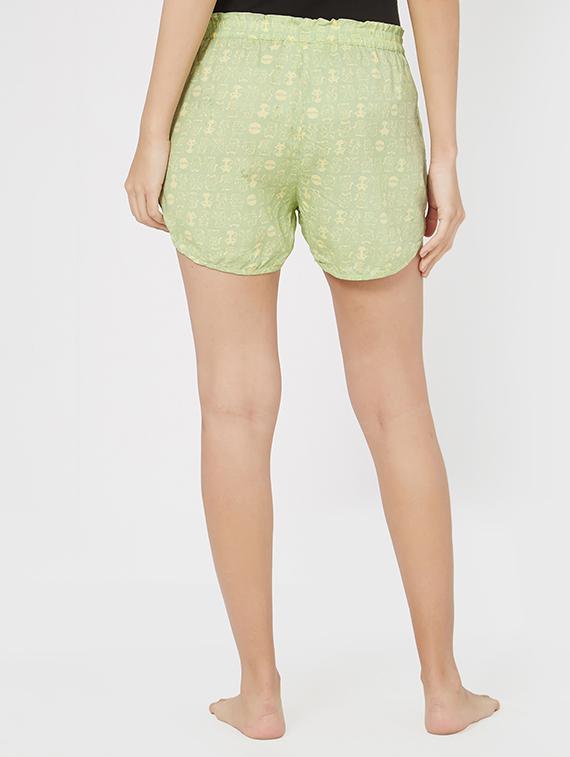 quirky print sleepwear shorts - 16091304 - Standard Image - 2