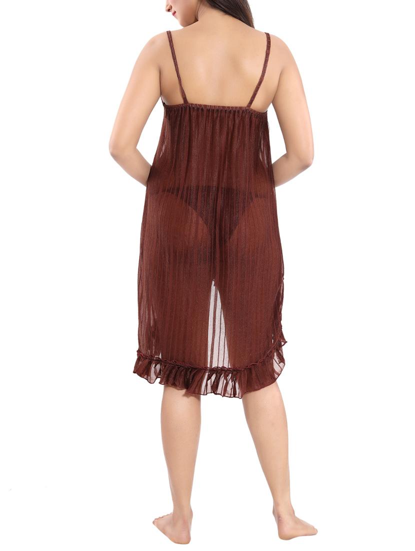 high detail high low babydoll with panty - 16098327 -  Standard Image - 2