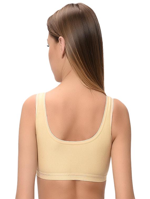 set of 2 solid sports bra - 16103775 - Standard Image - 2