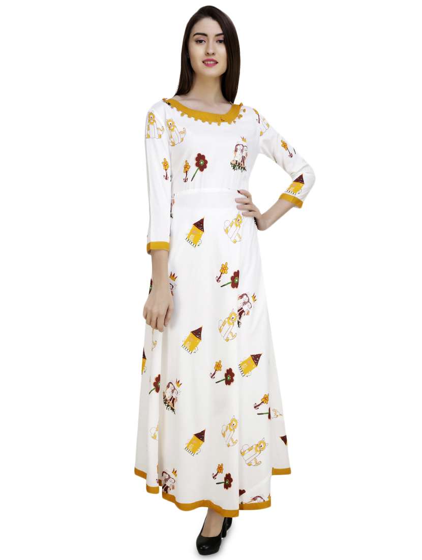 women's flared kurta