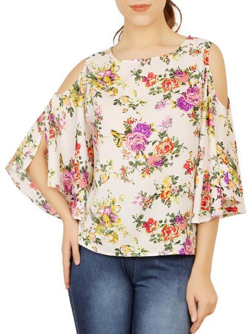 women's straight round neck top - 16106115 -  Standard Image - 0