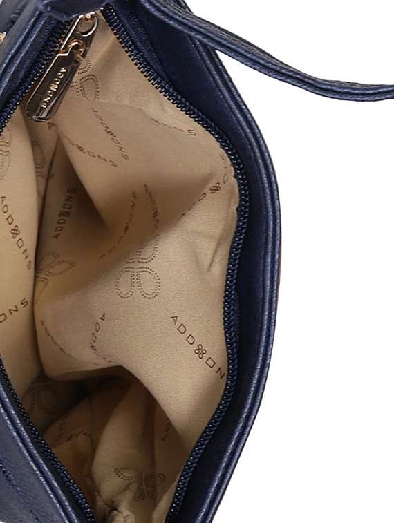 blue leatherette (pu) sling bag - 16106348 -  Standard Image - 2