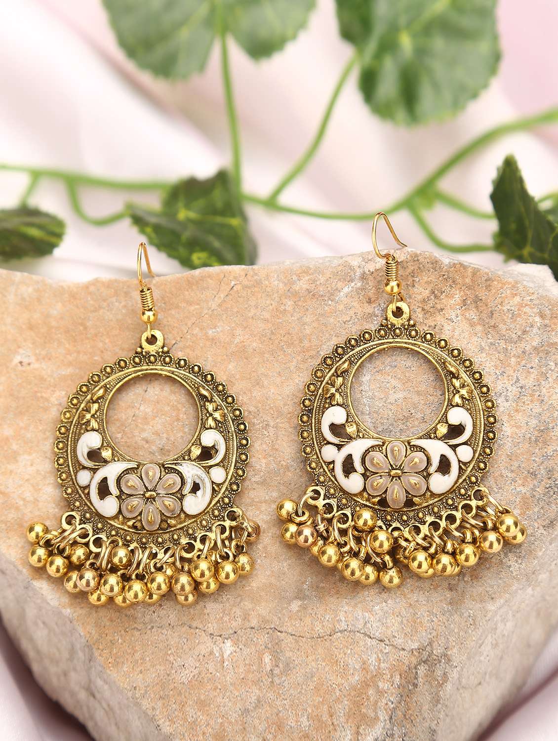 gold drop earring