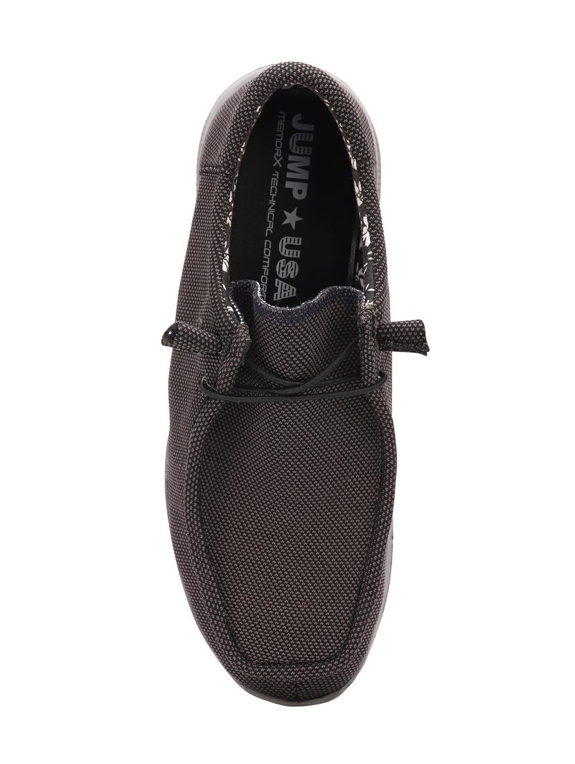 grey fabric lace up shoes - 16128931 - Standard Image - 2