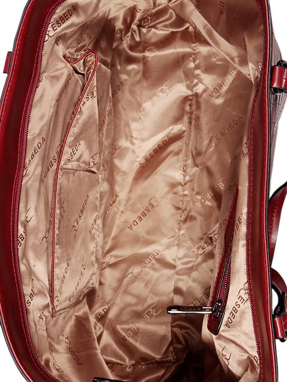 red leatherette (pu) handbag - 16131499 - Standard Image - 2