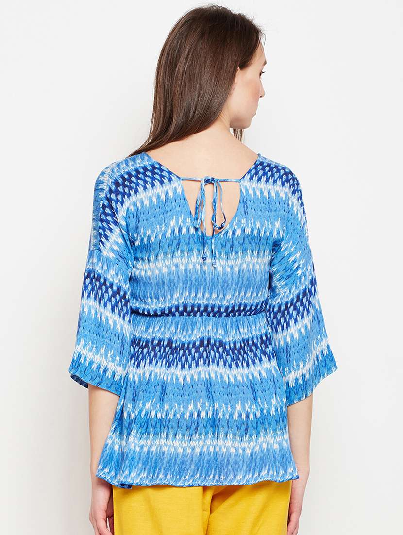 tie back maternity wear tunic - 16133695 - Standard Image - 2