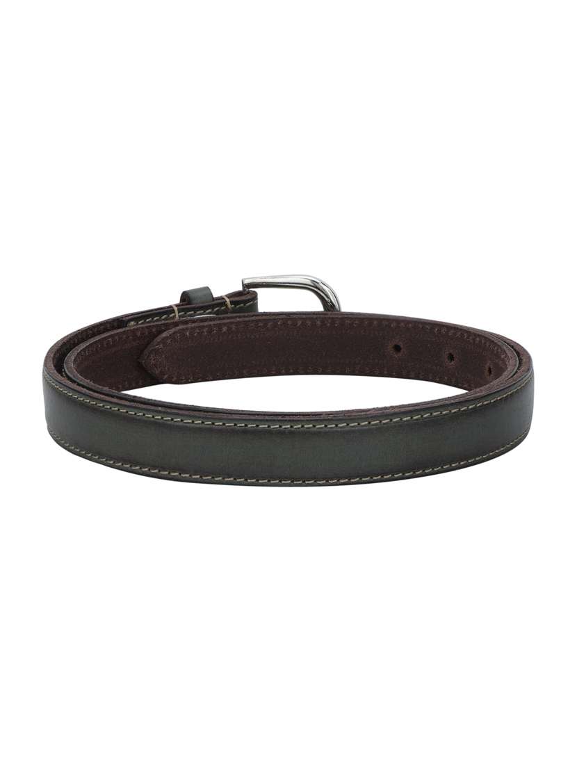 green leather belt - 16137506 - Standard Image - 2
