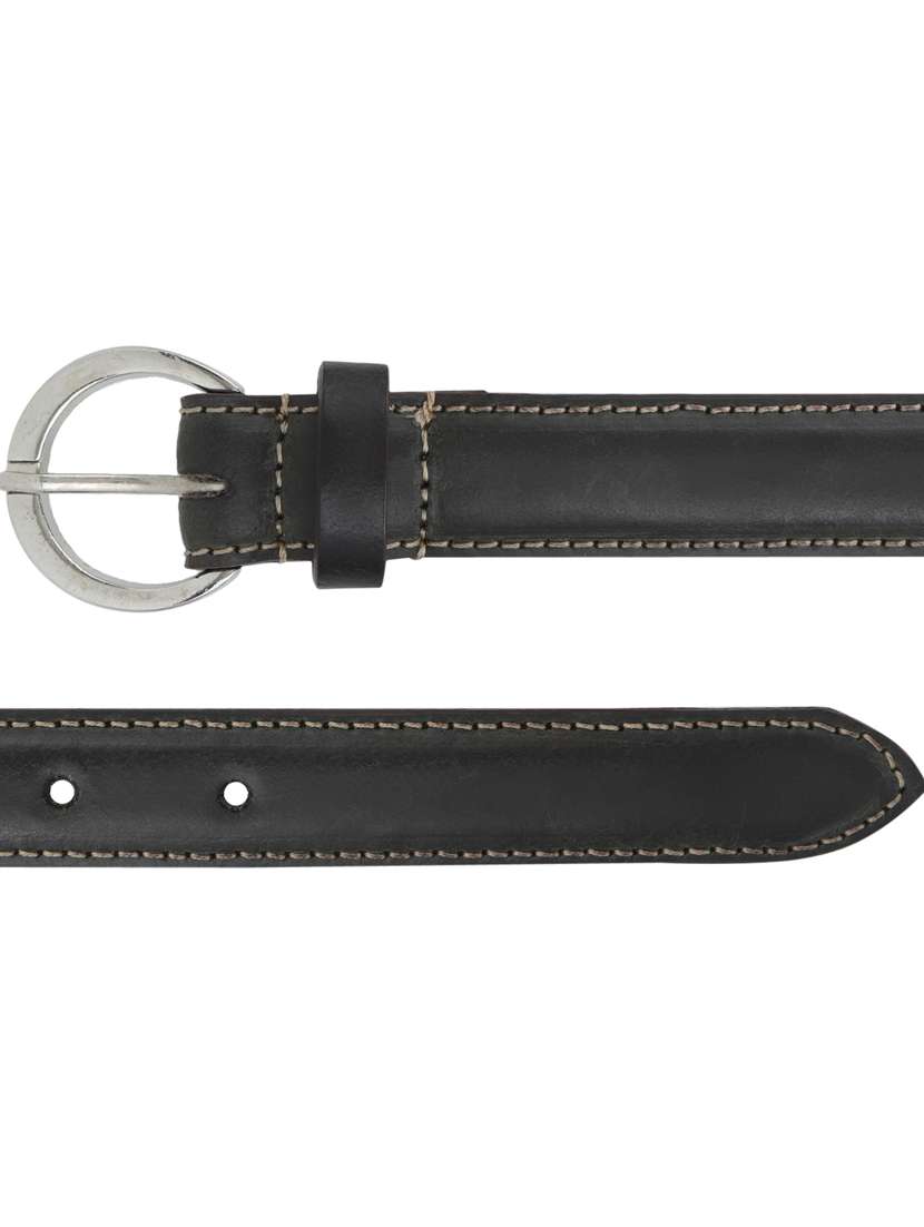 black leather  belt - 16137508 -  Standard Image - 2