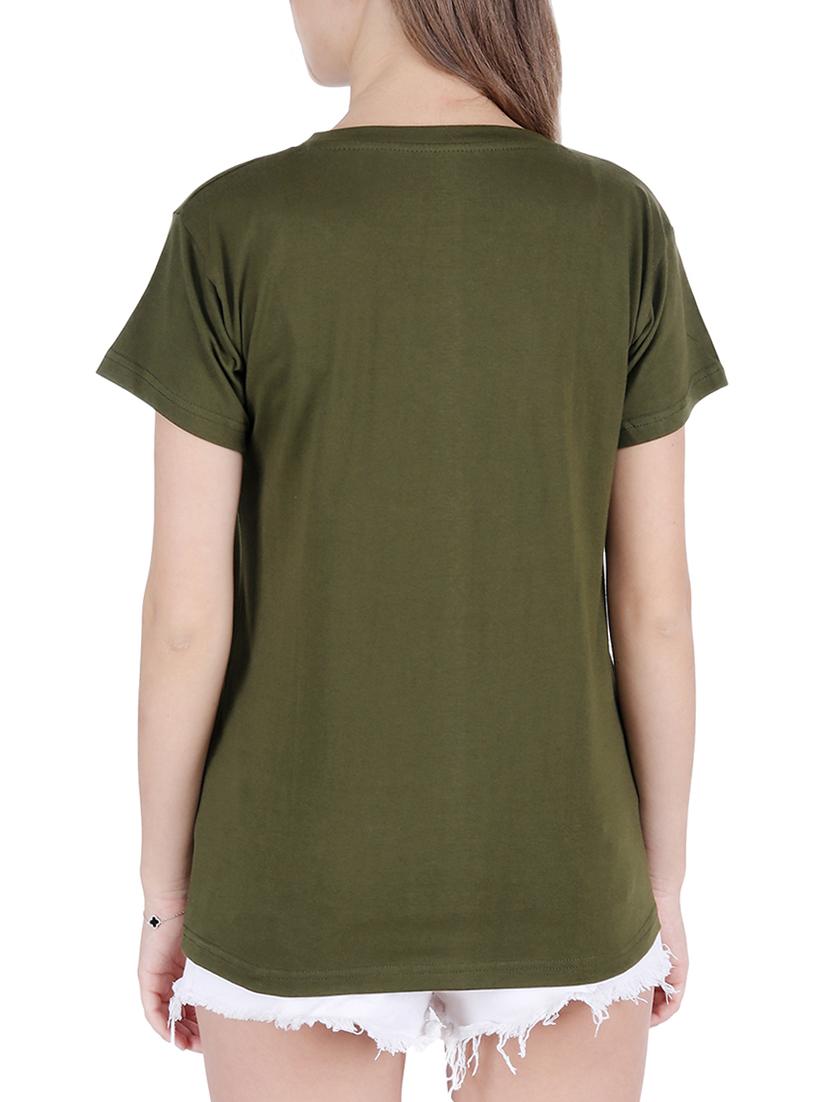 round neck graphic print tee - 16138005 - Standard Image - 2