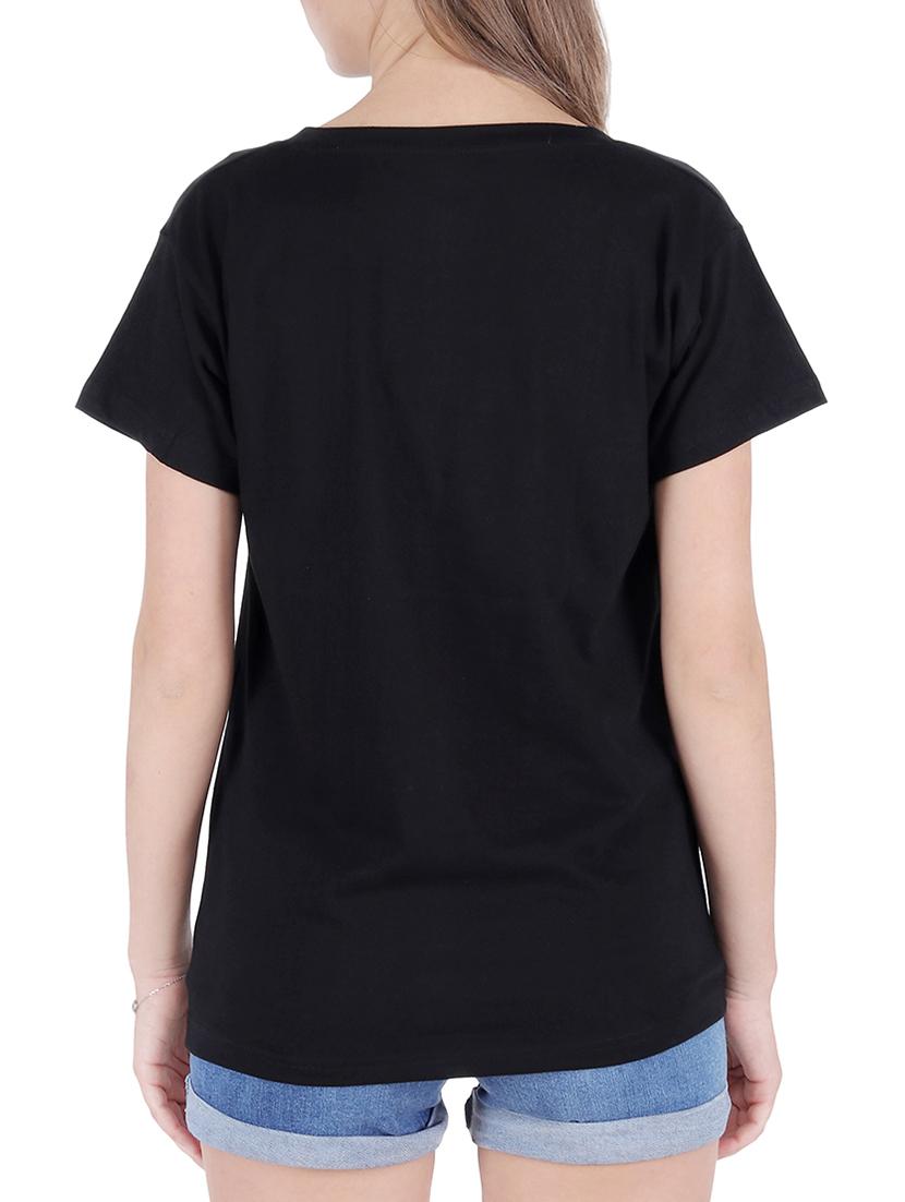 round neck graphic print tee - 16138006 - Standard Image - 2