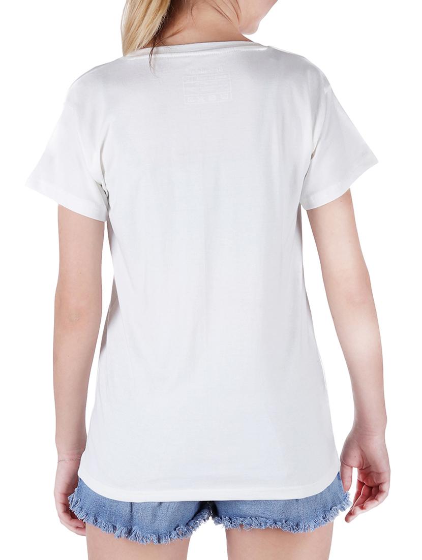 round neck graphic print tee - 16138008 - Standard Image - 2