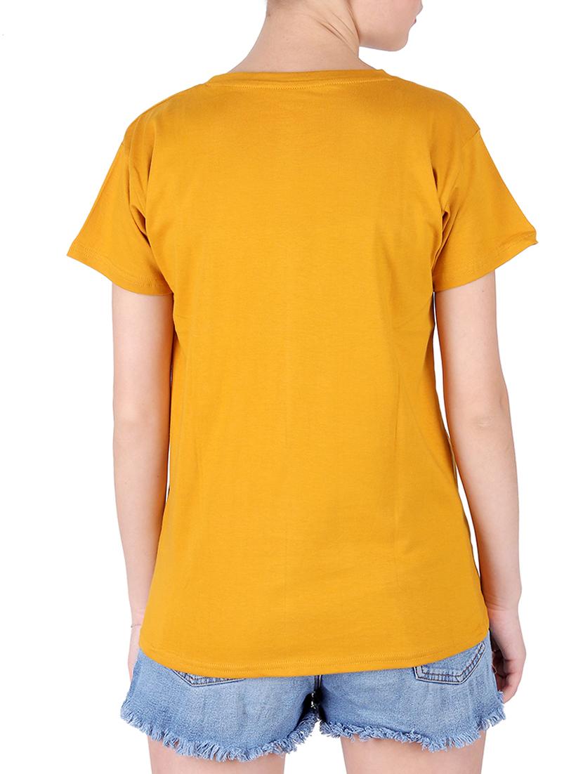 round neck graphic print tee - 16138025 - Standard Image - 2