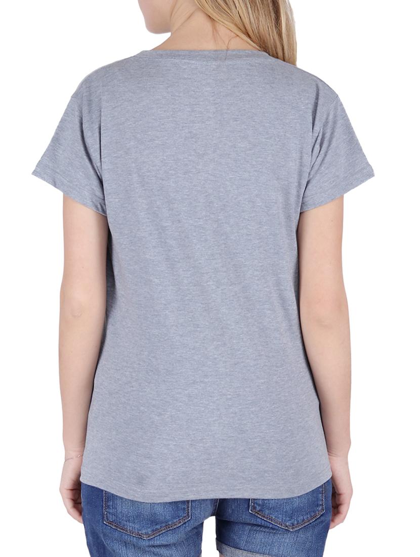 round neck graphic print tee - 16138030 - Standard Image - 2