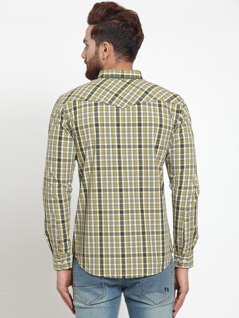 multicolor checkered casual shirt - 16138919 - Standard Image - 2