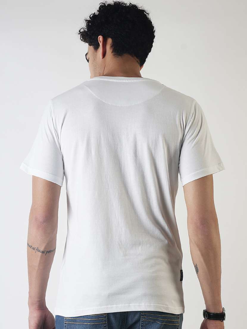 white solid t-shirt - 16142287 -  Standard Image - 2