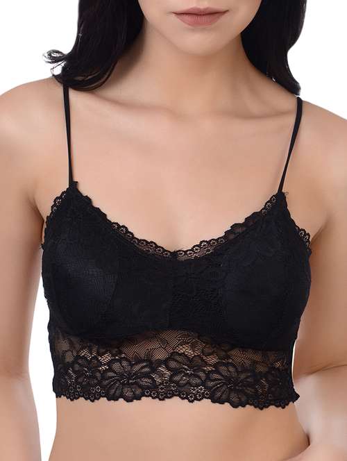 criss cross back bralette - 16157459 - Standard Image - 0