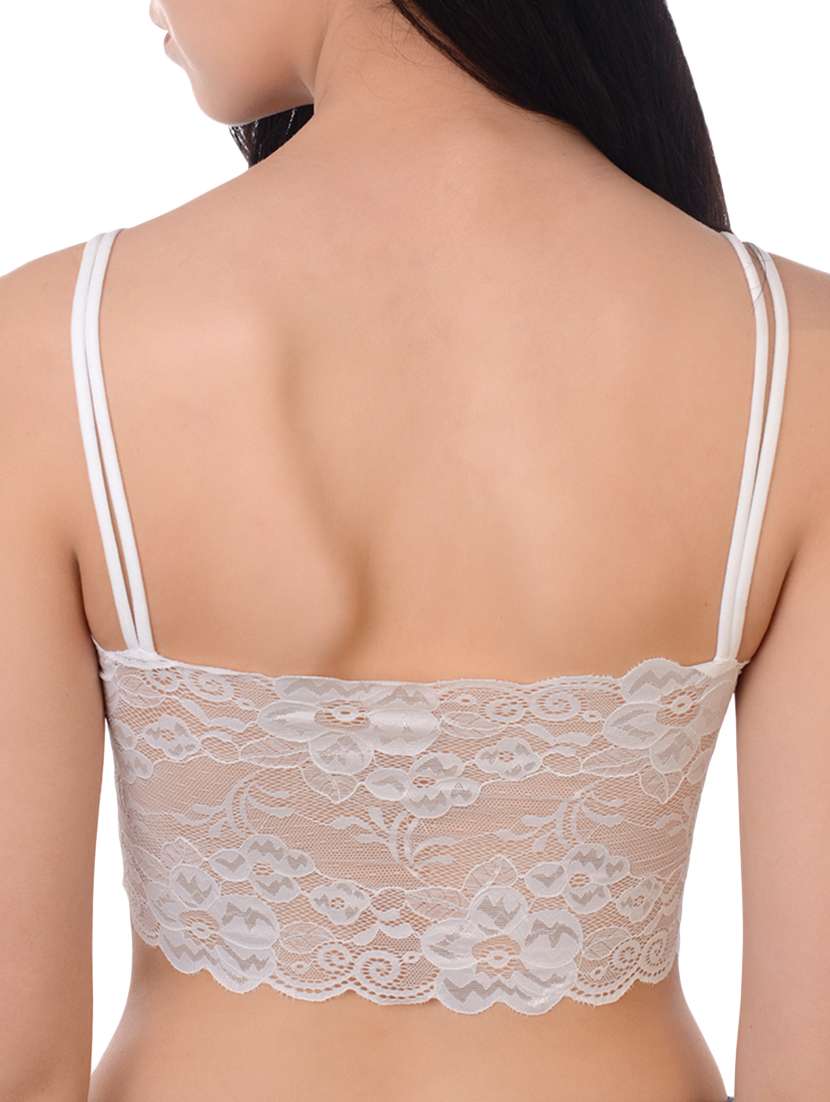 floral laced bralette - 16157466 -  Standard Image - 2