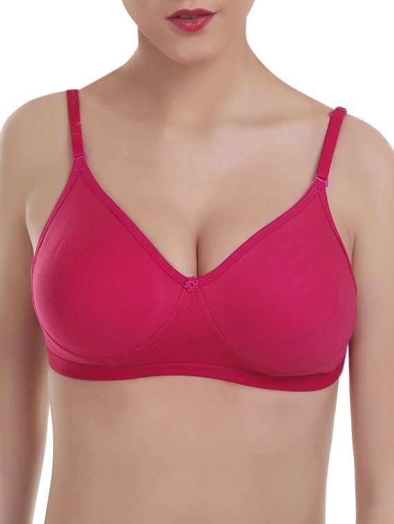 floral patch backless bra