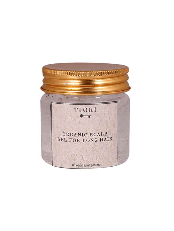 tjori organic scalp gel for long hair
