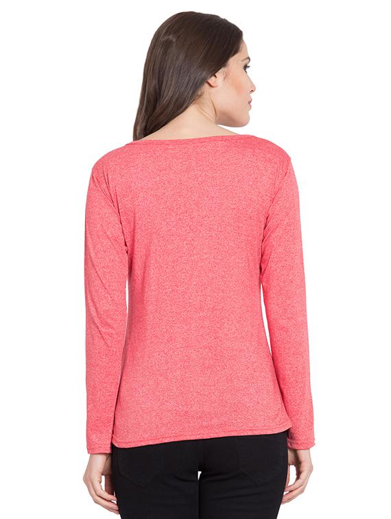 round neck solid tee - 16168682 - Standard Image - 2