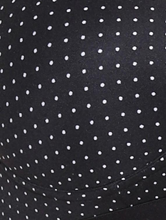 dot print bow patch t-shirt bra - 16169629 - Standard Image - 2