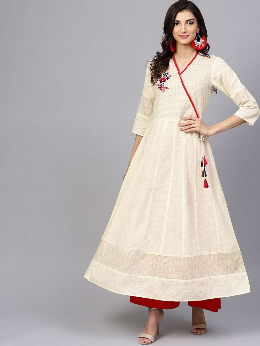 embroidered anarkali kurta