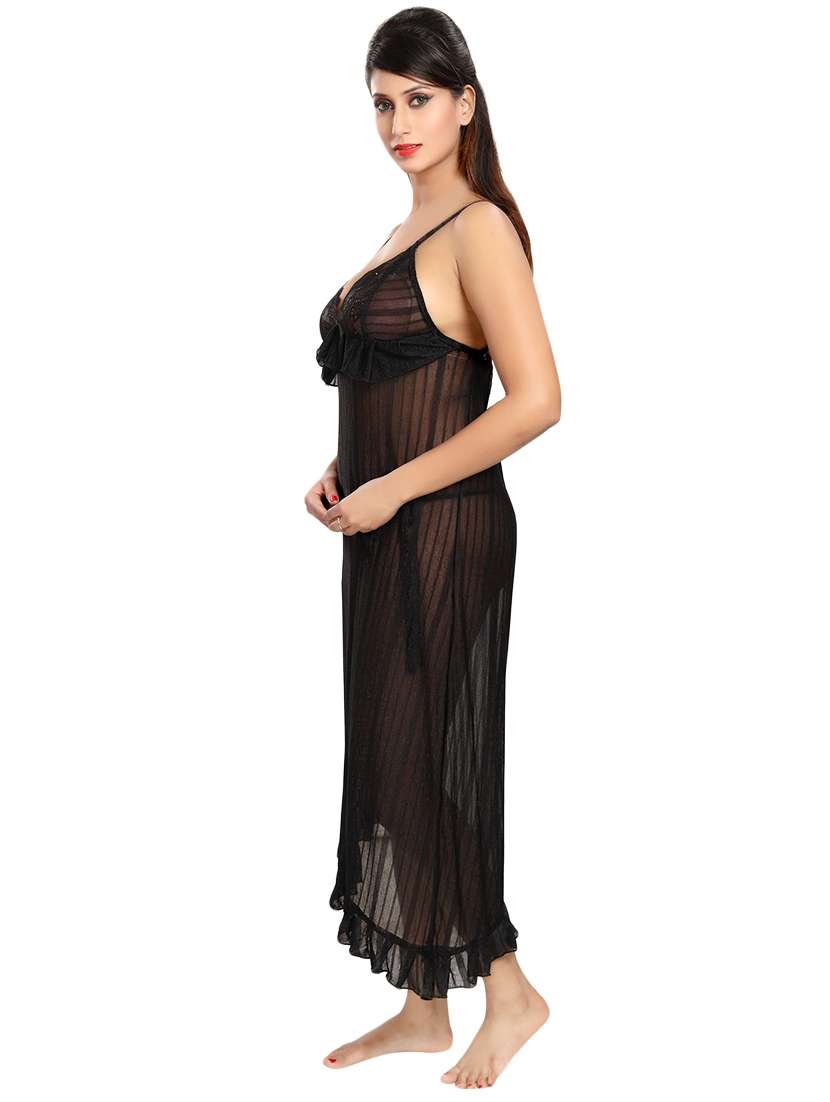 set of 2 lace detail nighties - 16177589 -  Standard Image - 2