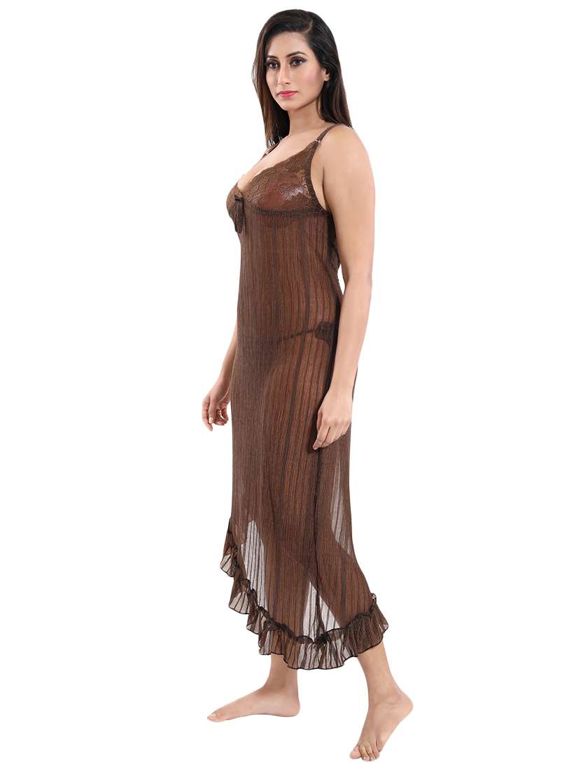 set of 2 lace detail nighties - 16177606 -  Standard Image - 2