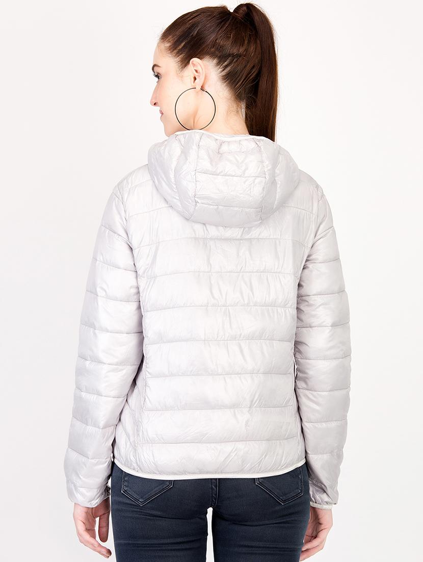 hooded neck quilted jacket - 16179893 - Standard Image - 2