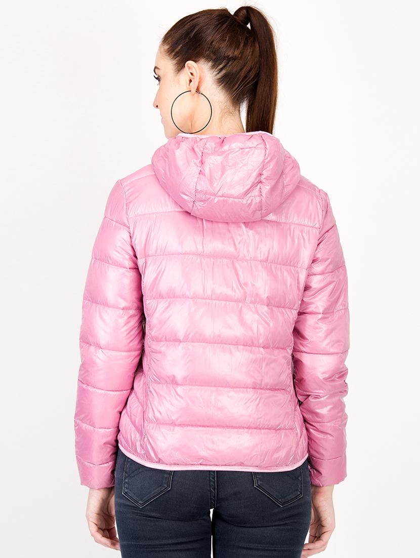 hooded neck quilted jacket - 16179906 - Standard Image - 2