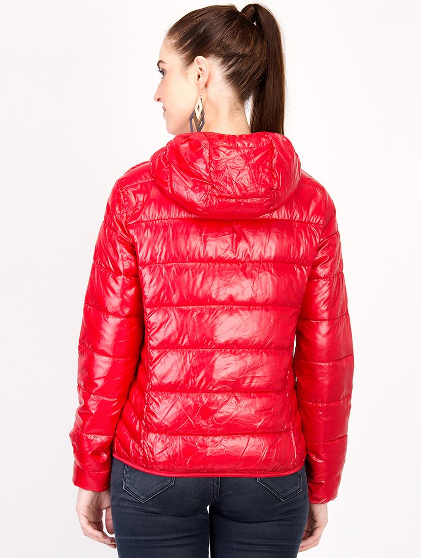 hooded neck quilted jacket - 16179910 - Standard Image - 2