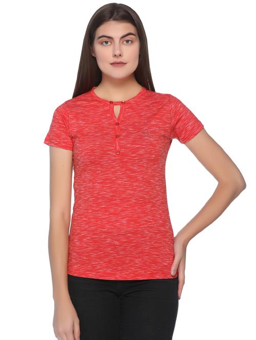women's straight round neck top - 16187033 -  Standard Image - 0