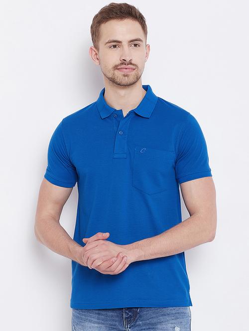 men solid short sleeve regular fit polo t-shirt - 16187524 - Standard Image - 0