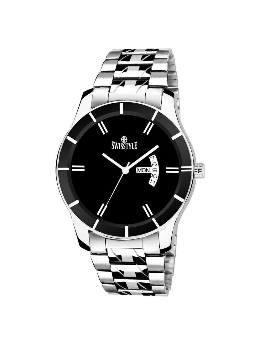 round dial analog watch-(ss-gr064)