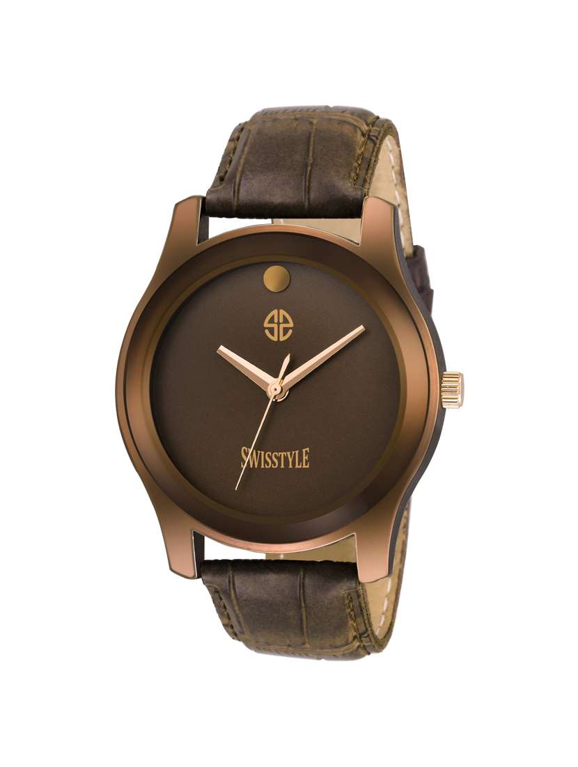 round dial analog watch-(ss-mv002)