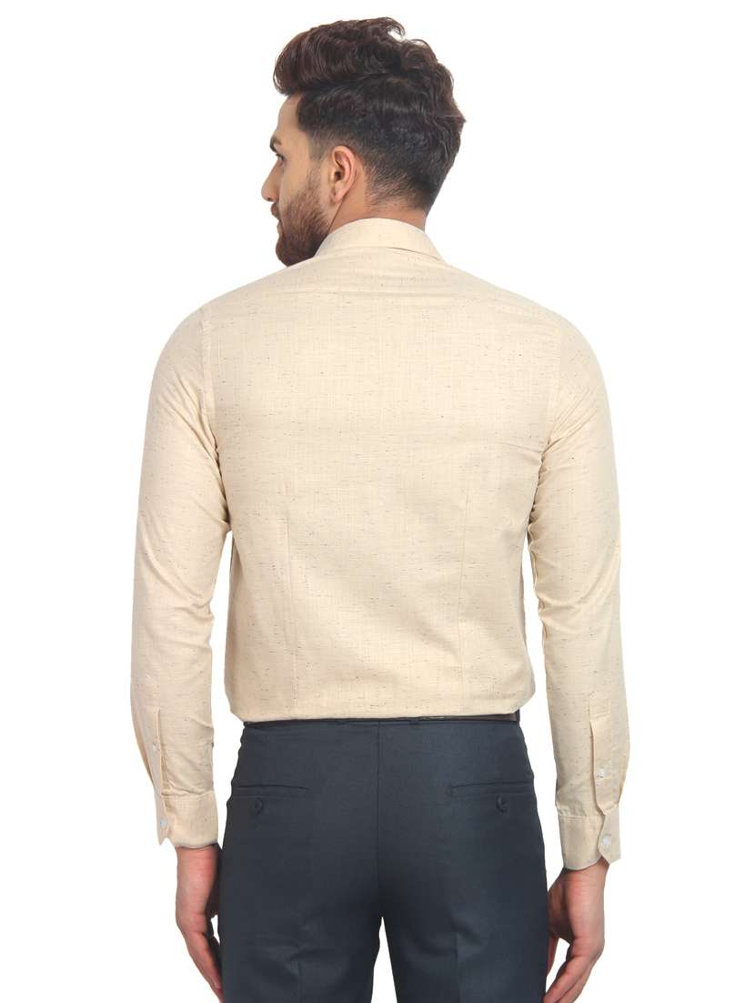 mens solids formal shirt - 16190405 - Standard Image - 2