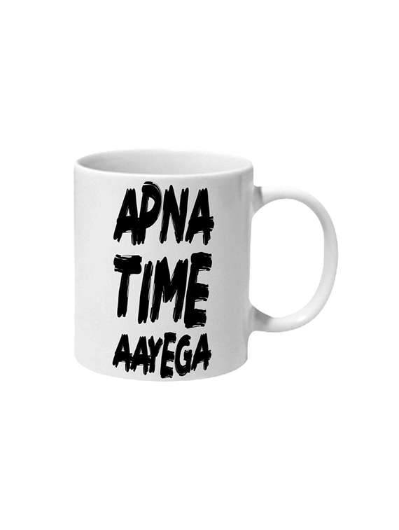 apna time aayega ceramic mug