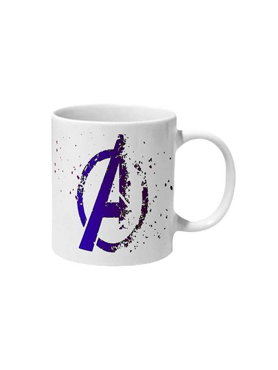 avengers end game diminishing logo ceramic mug