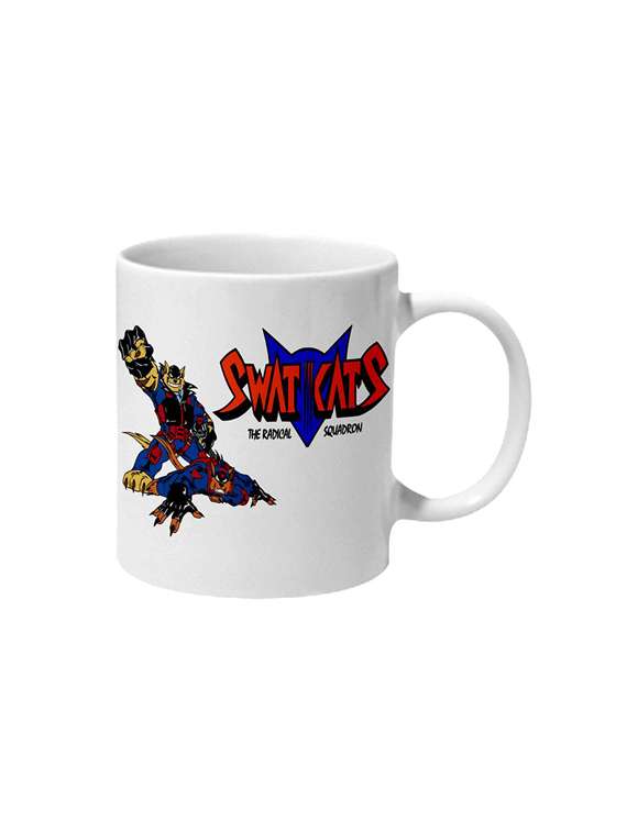 swat kats ceramic mug