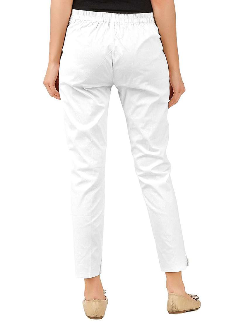 slim fit ankle length trouser - 16206816 -  Standard Image - 2