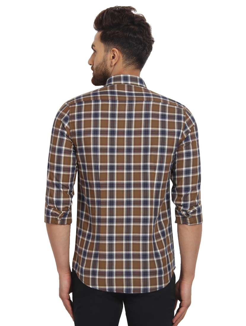 multicolor checkered casual shirt - 16217457 -  Standard Image - 2