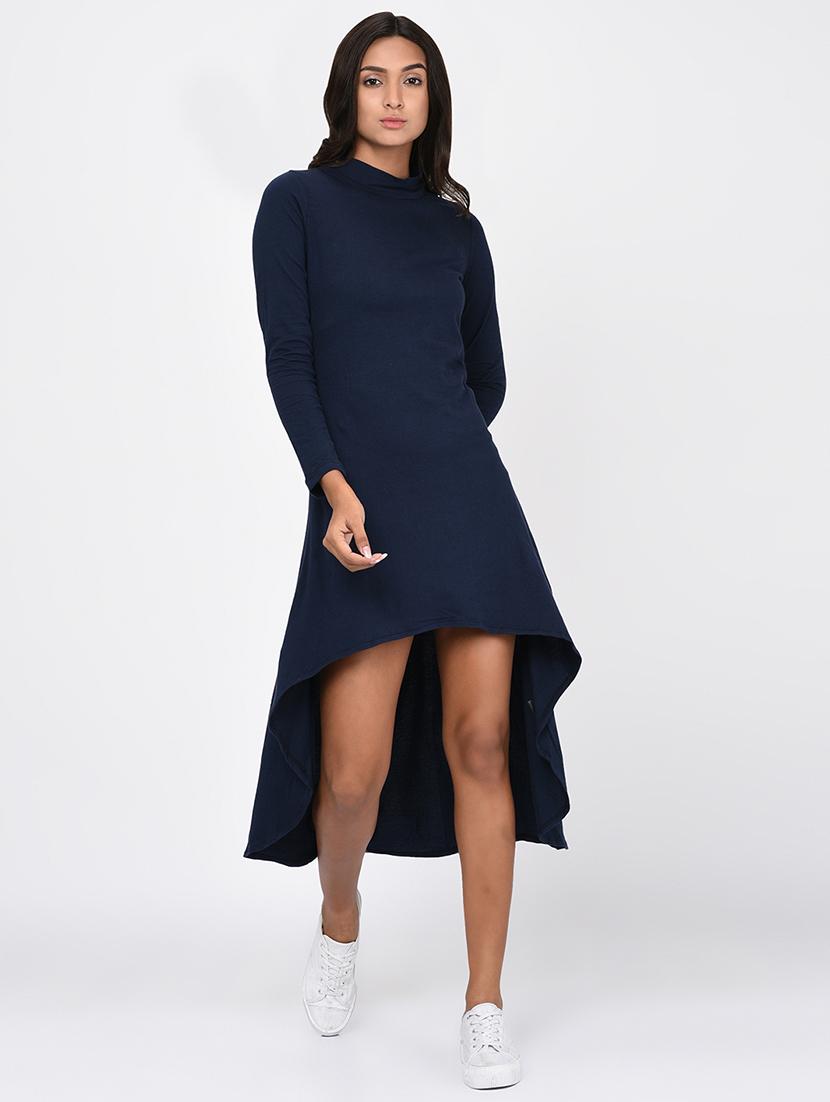 women's high low solid dress - 16217856 - Zoom Image - 0