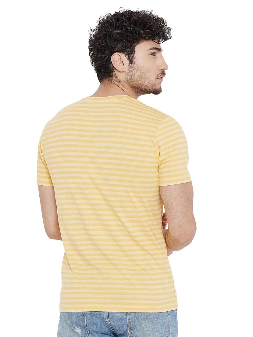 yellow striped t-shirt - 16218809 - Standard Image - 2