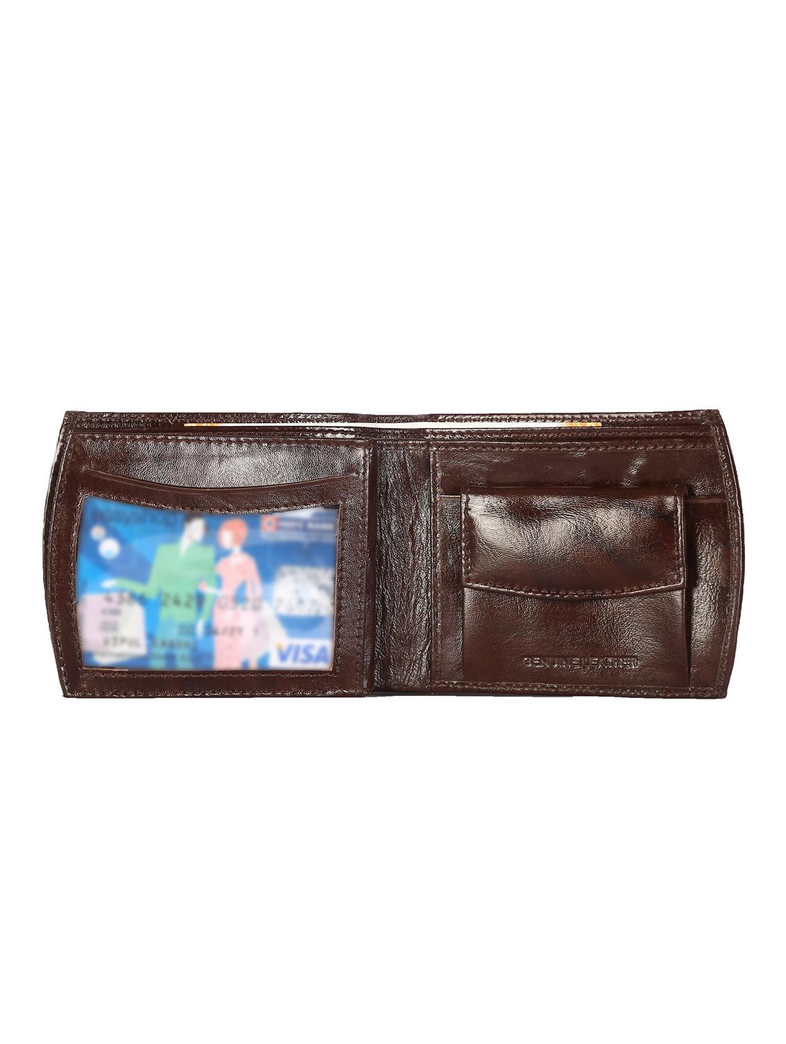 brown leatherette wallet - 16218837 - Standard Image - 2