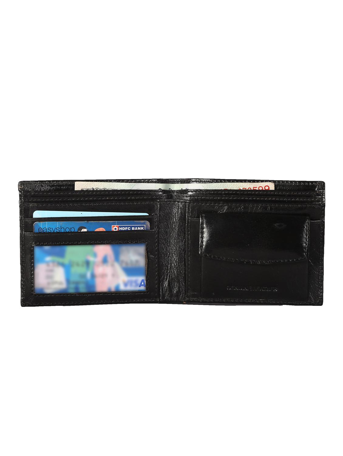 black leatherette wallet - 16218844 - Standard Image - 2