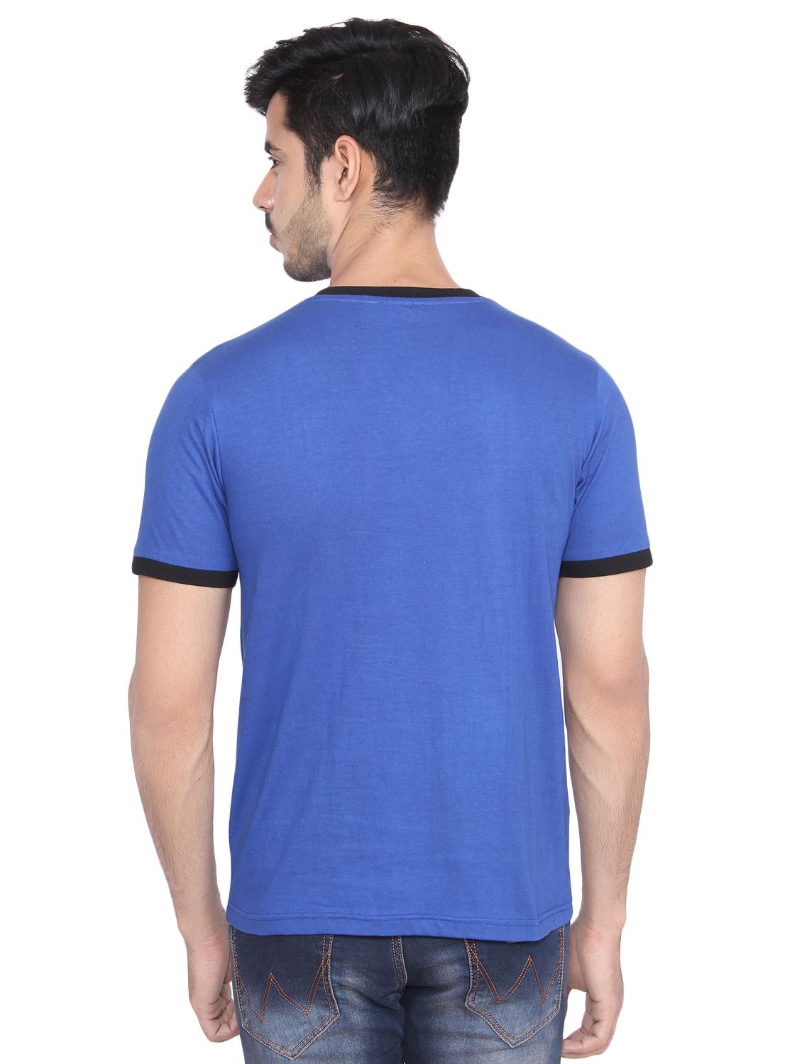 blue solid tshirt - 16219387 - Standard Image - 2