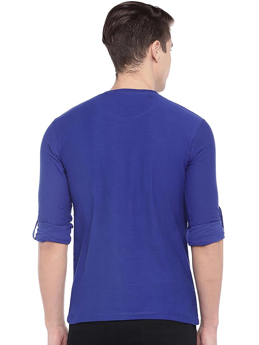 purple solid t-shirt - 16220265 - Standard Image - 2